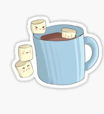 Cocoa and Marshmallows Sticker