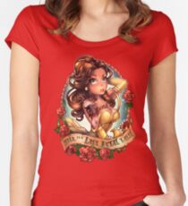 Till the Last Petal Falls Women's Fitted Scoop T-Shirt