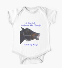 I'm Going To Be An Equestrian - Kids & Toddler T-Shirts & Clothing One Piece - Short Sleeve