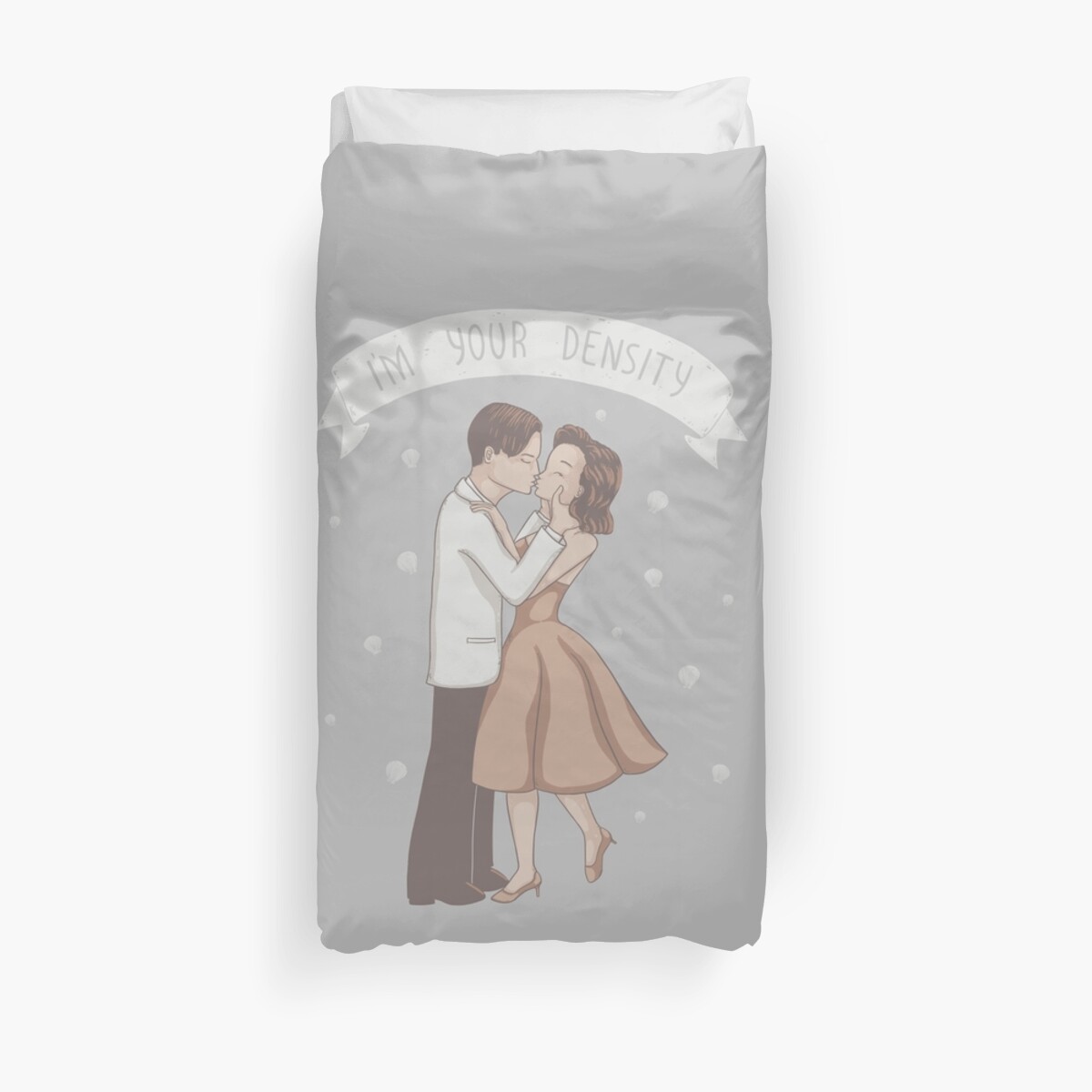 My Density Has Brought Me To You Duvet Cover By Spookylili