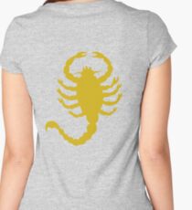 DRIVE SCORPION (GOLD) Women's Fitted Scoop T-Shirt