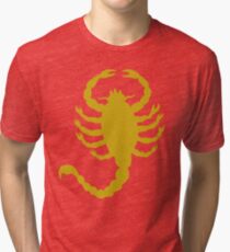 DRIVE SCORPION (GOLD) Tri-blend T-Shirt
