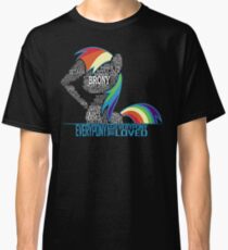 Brony Typography Classic T-Shirt