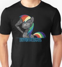 Brony Typography Unisex T-Shirt