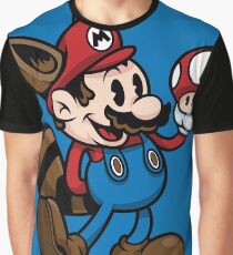 Vintage Plumber Color Graphic T-Shirt