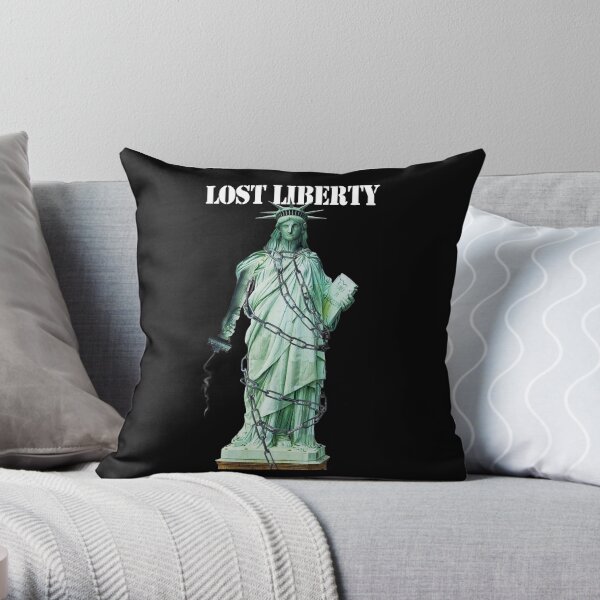 Lost Liberty Throw Pillow