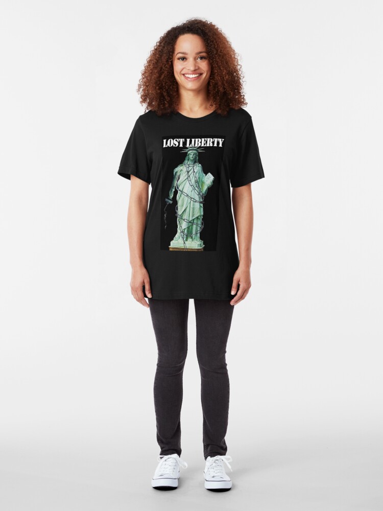 Alternate view of Lost Liberty Slim Fit T-Shirt