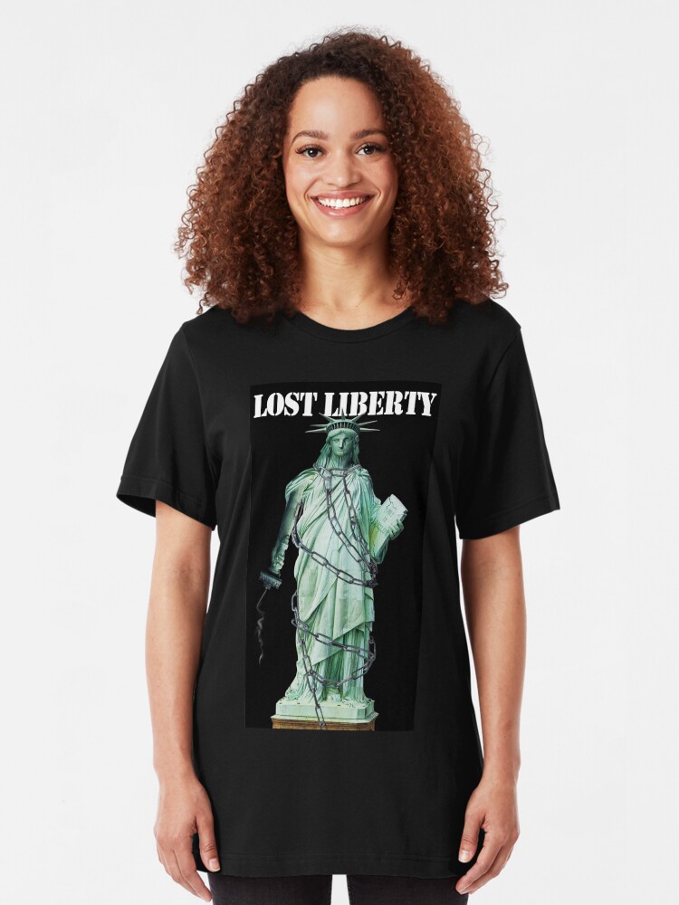 Alternate view of Lost Liberty Slim Fit T-Shirt