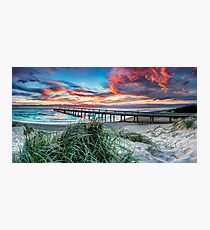 Fire in the Sky - Panorama Photographic Print