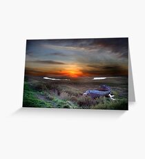 View over Blakbney Point. Greeting Card