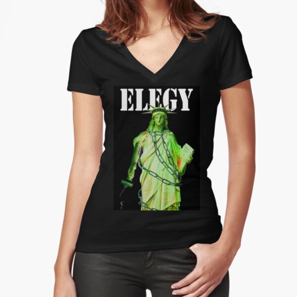Elegy Fitted V-Neck T-Shirt
