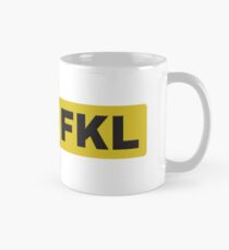 H982 FKL License plate Classic Mug