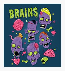 Brains Photographic Print