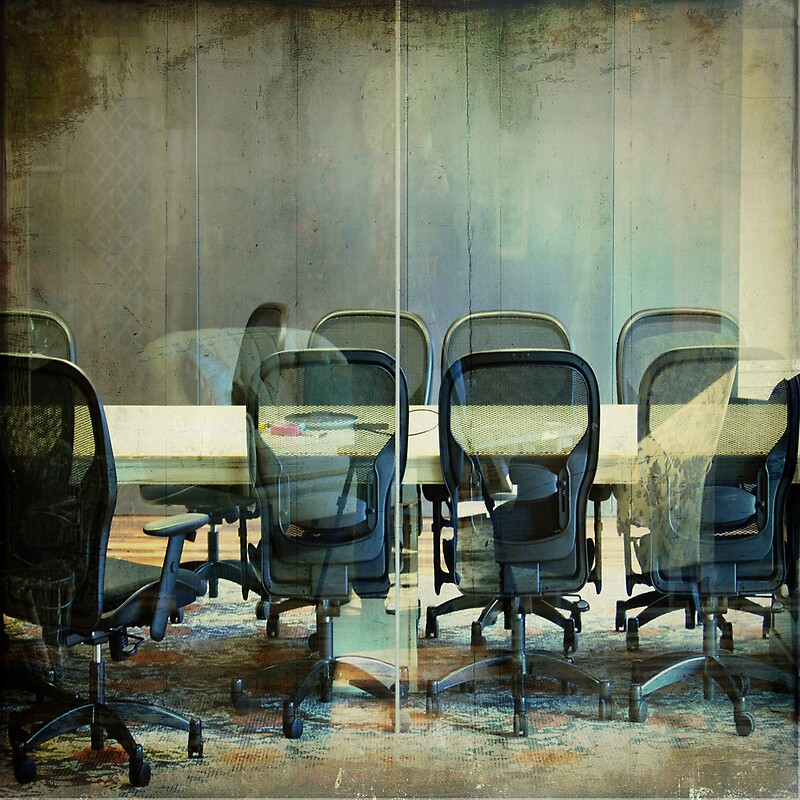 "Office Chairs" by Robert Baker Redbubble