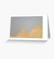 Pyramids Greeting Card