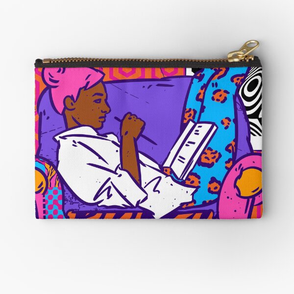 Stay at home and be safe Zipper Pouch