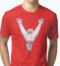 Y is for 'Ya Did It' Yeti Tri-blend T-Shirt