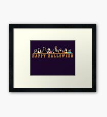 Greendale Halloween (Season 2) - Happy Halloween Framed Print