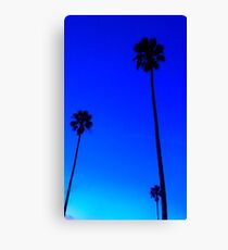 Venice Beach Palm Trees Canvas Print
