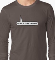 Gosh I Love Arrows Long Sleeve T-Shirt