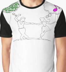 Top Dancing Graphic T-Shirt