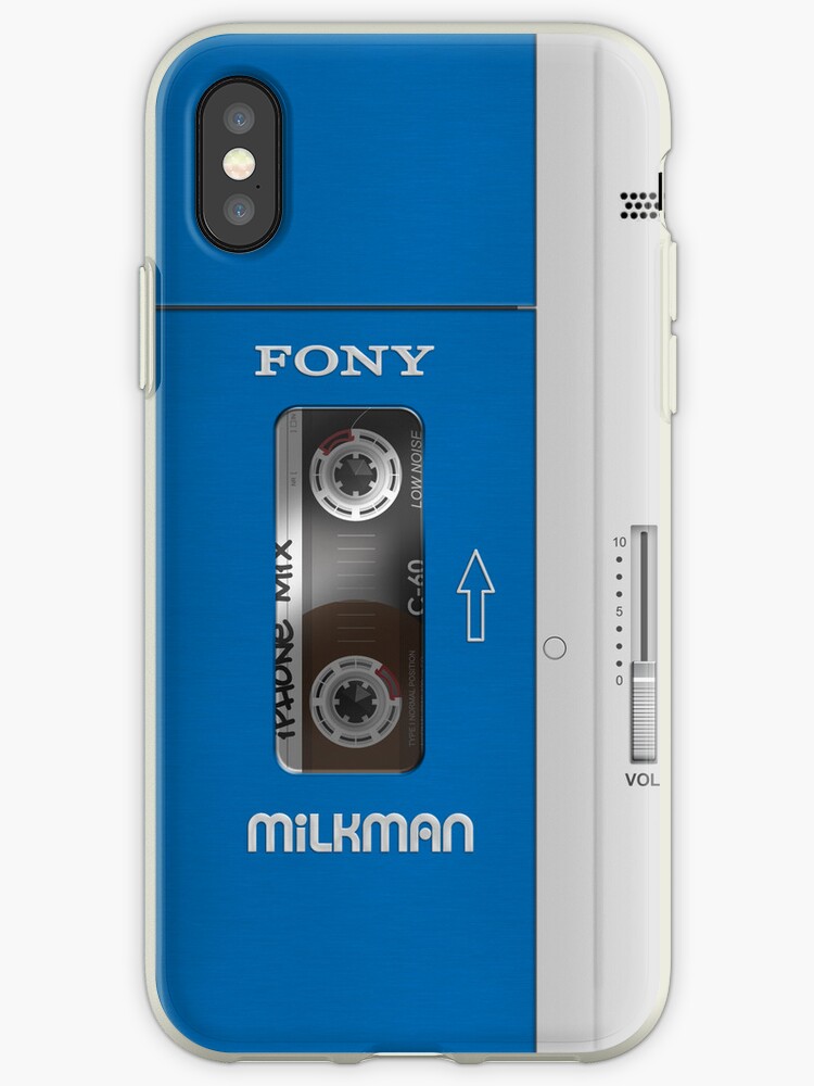 "Cassette Player (Vintage Sony Walkman)" iPhone Cases & Covers by