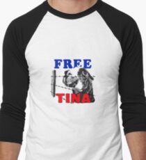 FREE TINA Men's Baseball ¾ T-Shirt