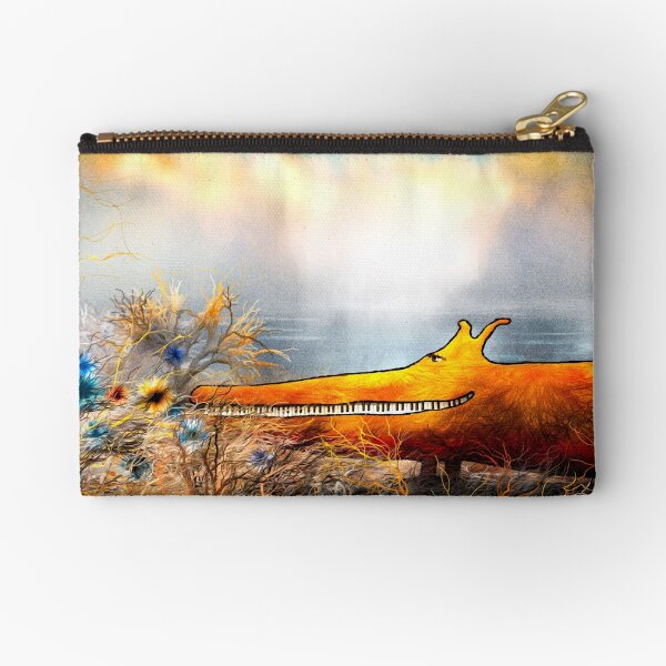 I Love These Flowers Zipper Pouch