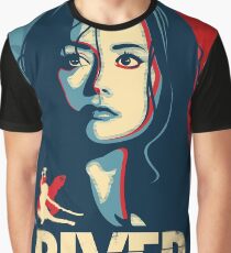 She Can Kill You With Her Brain Graphic T-Shirt