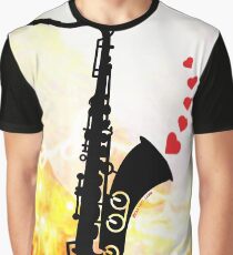 Sax and Love Graphic T-Shirt