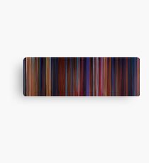 Moviebarcode: Beauty and the Beast (1991) Canvas Print