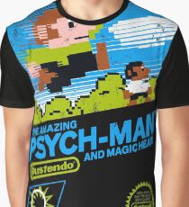 The Amazing Psych-Man!! (and Magic Head) Graphic T-Shirt