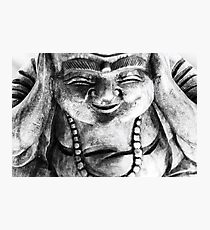 Smiling buddha Photographic Print