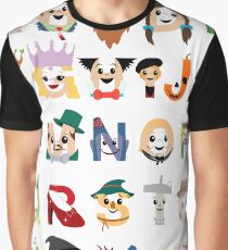 Oz-abet (an Oz Alphabet) Graphic T-Shirt
