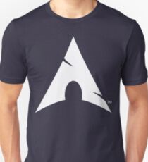 Big-A Arch Linux White Unisex T-Shirt