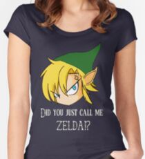 The Legend of Zelda The big mistake Women's Fitted Scoop T-Shirt