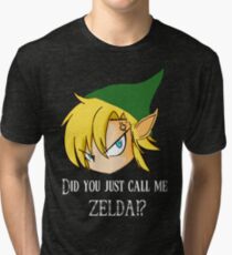 The Legend of Zelda The big mistake Tri-blend T-Shirt