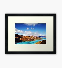 True Blue Framed Print
