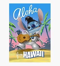 Lámina fotográfica Aloha de Hawaii