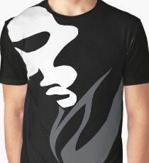 Mysterious with Cheekbones Graphic T-Shirt