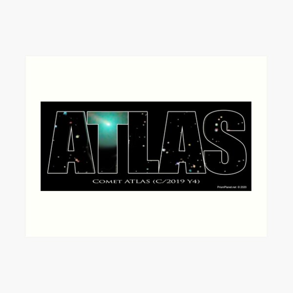 Comet Atlas Art Print