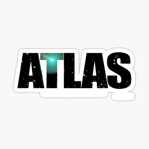 Comet Atlas Glossy Sticker