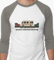 Oregon Road Trip Men's Baseball ¾ T-Shirt