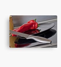 The Red Paprika Canvas Print