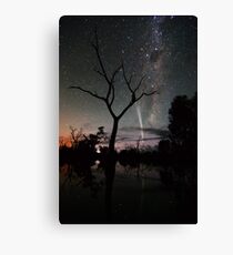 Comet Reflections Canvas Print