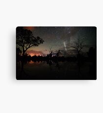 Glowing Canvas Print