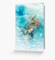 The Teacup Racers Greeting Card