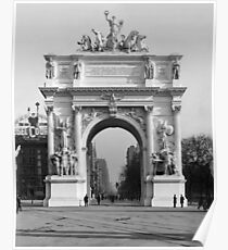 Vintage Dewey Arch Photograph (1900) Poster