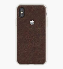 Leather with Metal Apple iPhone Case