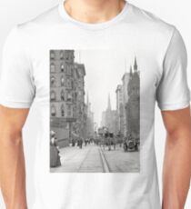Camiseta unisex Vintage Fifth Avenue Photograph (1912)
